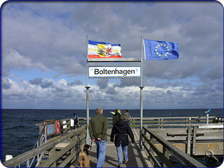 Die Seebr&uuml;cke vom Ostseebad Boltenhagen