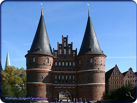 Das Holstentor von L&uuml;beck